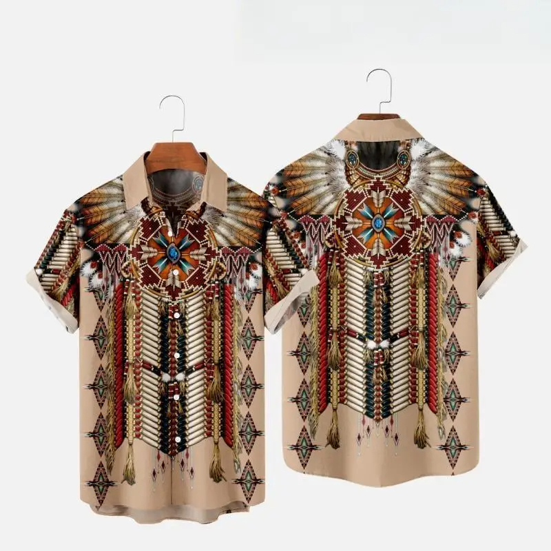 Fashion Ethnic Indian Clothing - Hint etnik tarzı 3D baskı plaj