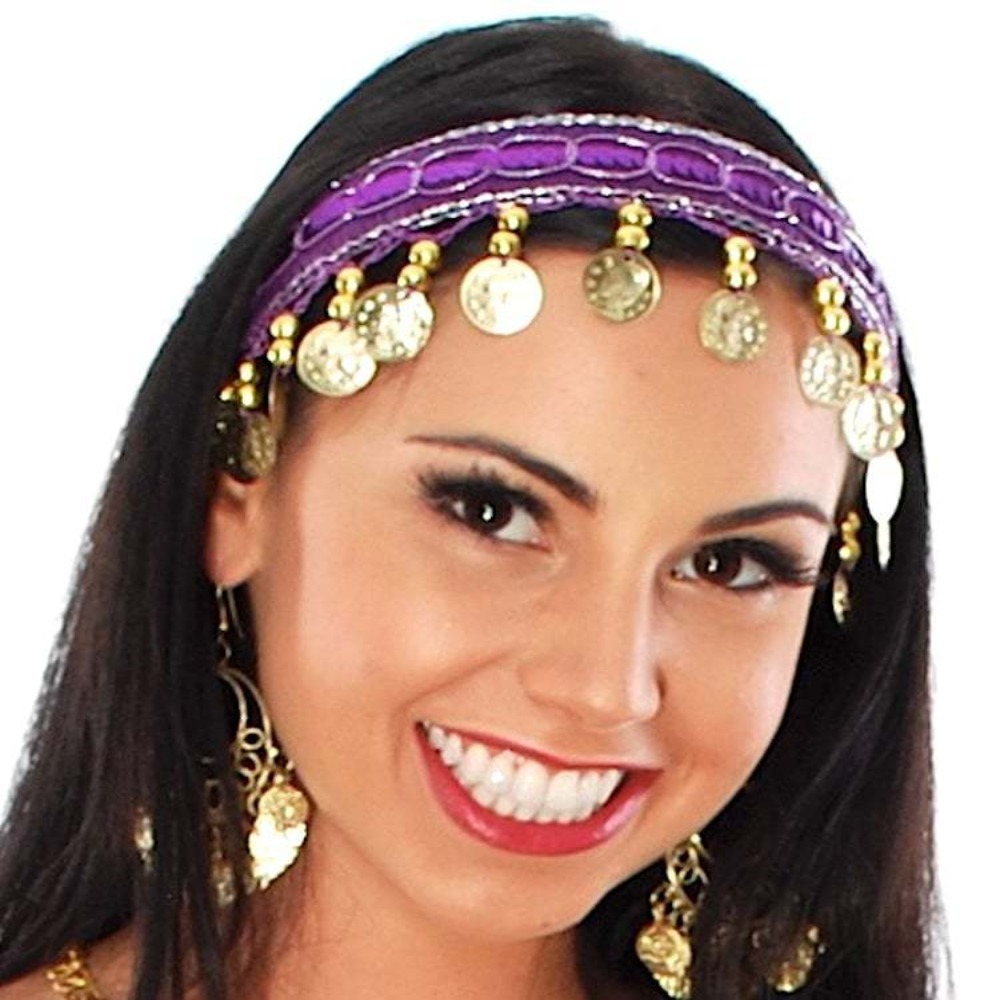 Ethnic Fashion India - Moda Plastik Saç Halkası Çok Renkli