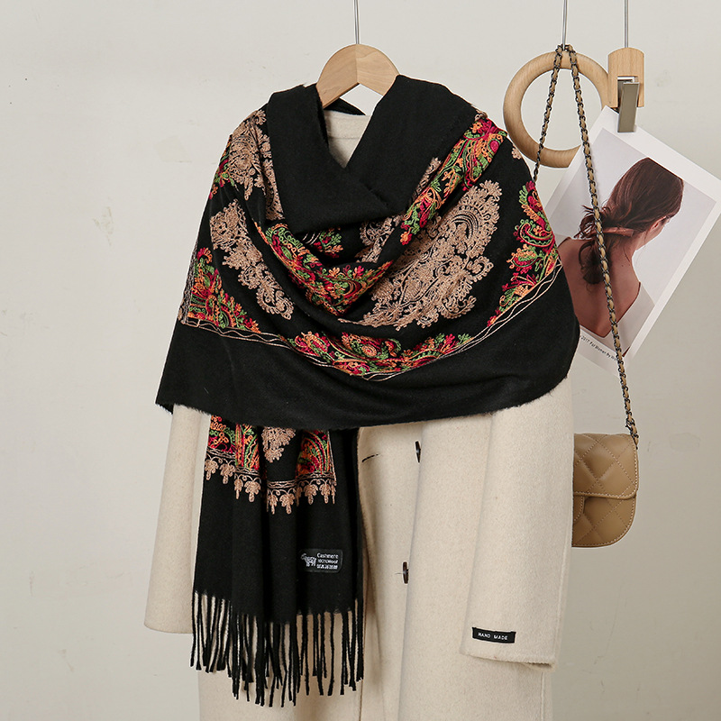 Ethnic Fashion Sale - Sonbahar Kış Sıcak Satış Etnik Çiçek