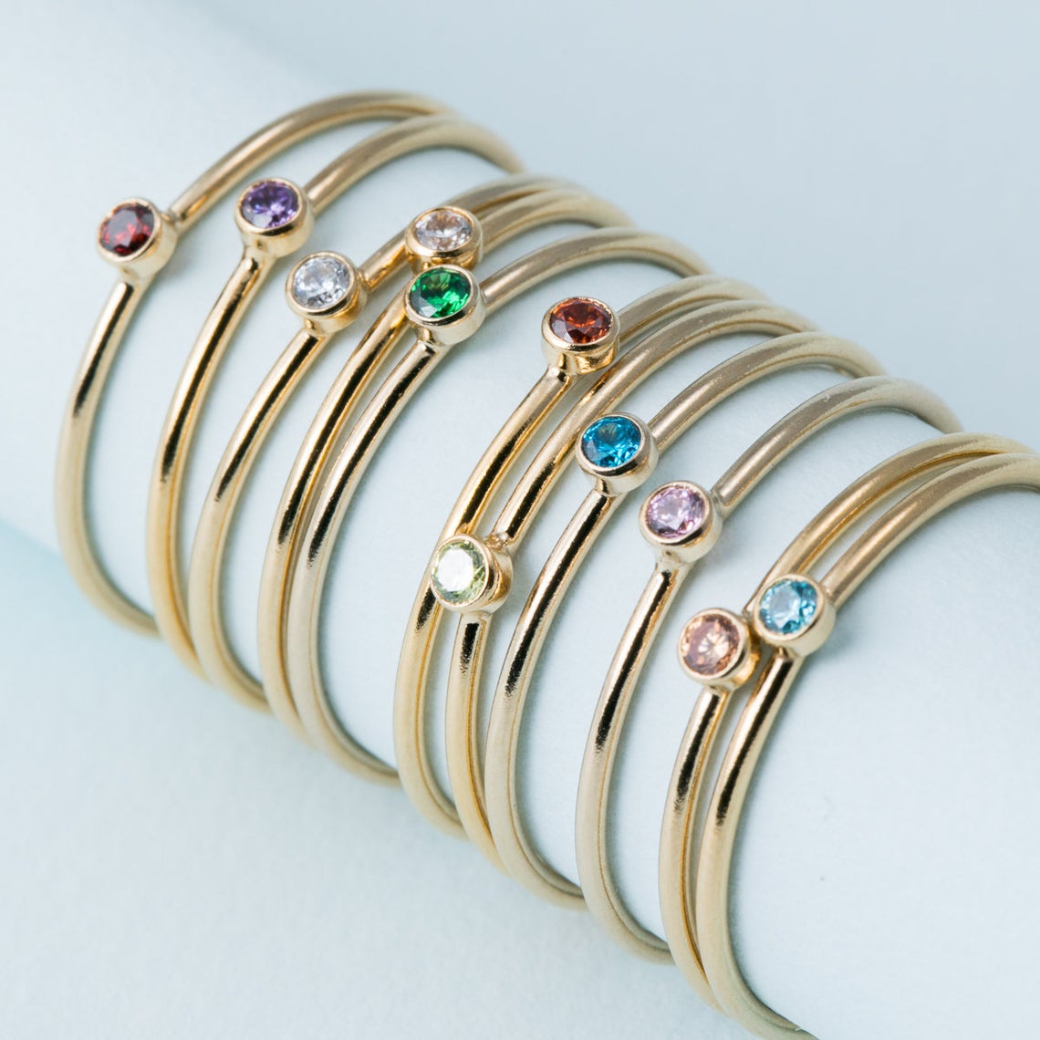 Birthstone Yüzük 14 K altın do - Ethnic Fashion Jewellery incelemesi ve fiyatı