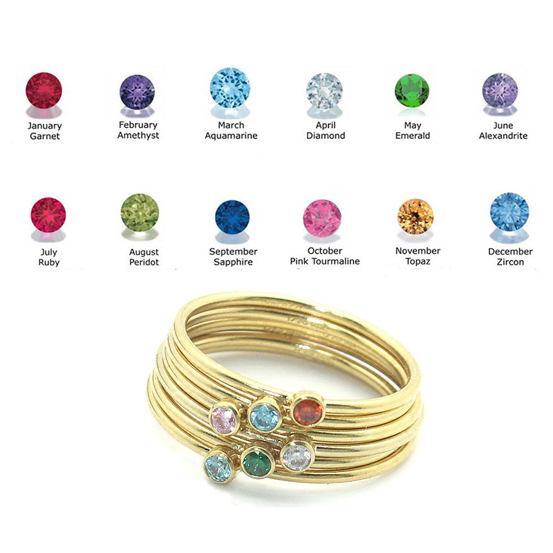Birthstone Yüzük 14 K altın do - Ethnic Fashion Jewellery incelemesi ve fiyatı