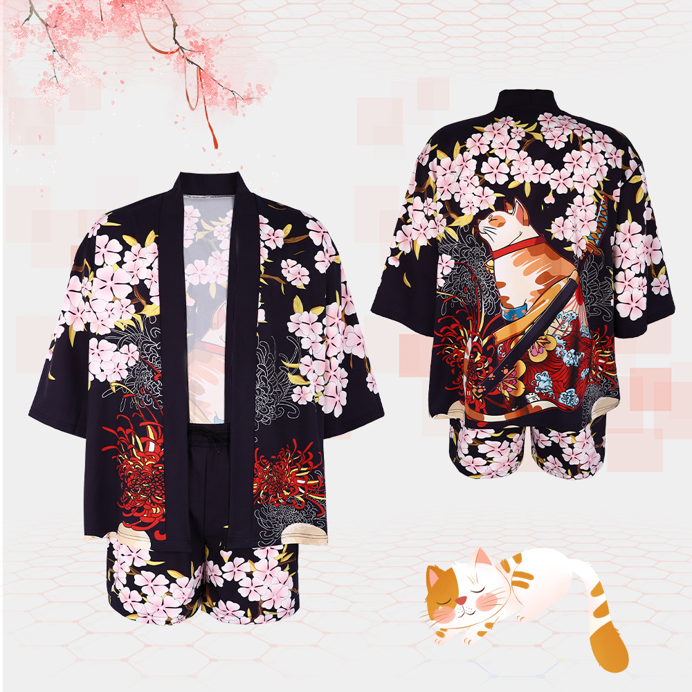 Japon Kedi Kimono Haori Hırka  - Haori Japanese Jacket incelemesi ve fiyatı