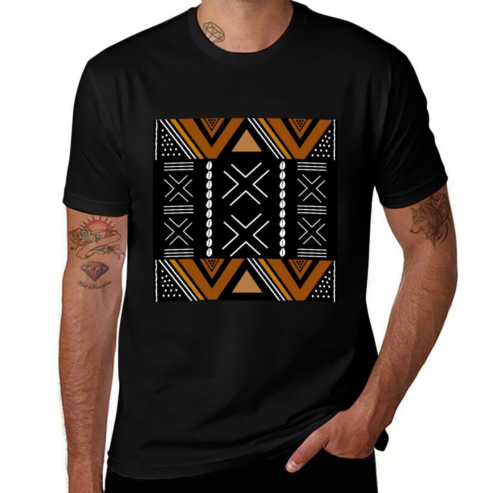 Afrika Çamur Bezi Bogolan Tasa - Mudcloth Print Top incelemesi ve fiyatı