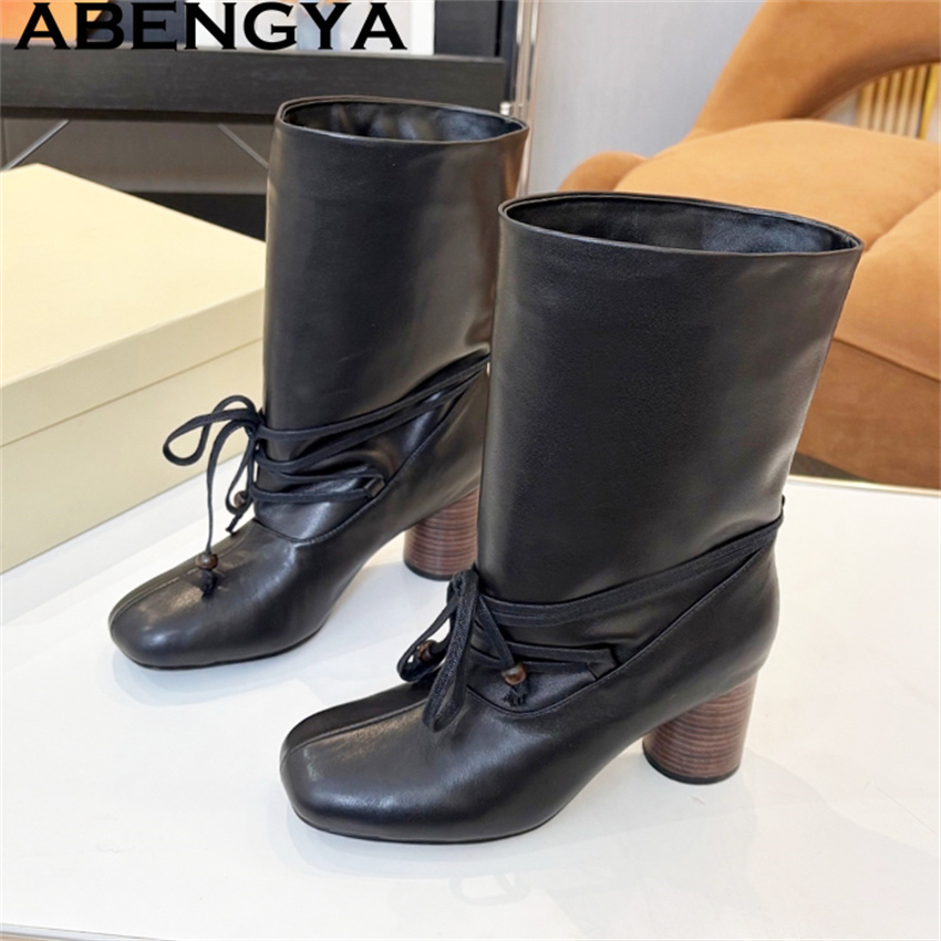 ABENGYA Kalın Topuklu Orta Boy - Ethnic Fashion Week incelemesi ve fiyatı